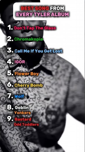 BEST Song From EVERY Tyler, The Creator Album