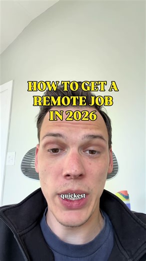 How to get a remote job in 2026 #careeradvice | remote job