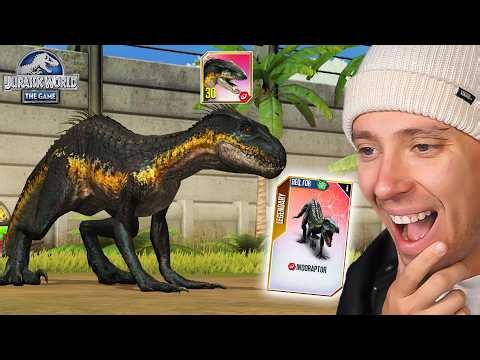 Level 30 INDORAPTOR UNLOCKED!!!