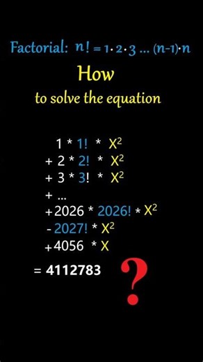The "Factorial Trick" You Need to Know