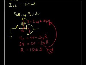 Pull-Up and Pull-Down Resistor Sizing Calculations