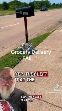 Delivery Driver Leaves Packages at the Mailbox — Not Okay