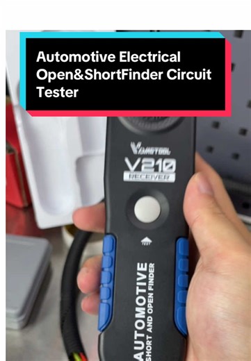 VDIAGTOOL V210 Automotive Electrical Open & Short Finder Circuit Tester Wire Breaker Finder Wire Tracer Fault Probe DC 6-42V Detector Heavy Duty Power Portable #fyp #vdiagtool #tools #diagnostictool #mechanic #foryou #apprentice #mechanicshop #cars #womenintrades #garage #contentcreator #technician #carrepair #automotiverepair #automotive #tool #diy #tooltime #diyauto #automechanic #tiktokmademebuyit #fixityourself #carguys #automotivetools #tooltok #mechanictools #mechaniclife #mechanictiktok #
