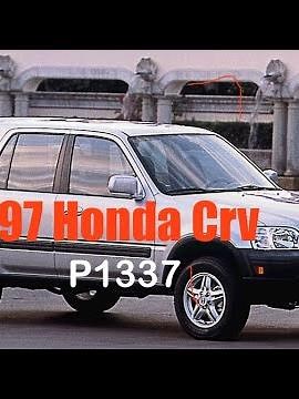 97 #Honda Crv Code P1337 (FIX)