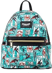Loungefly Marvel Spider-Man: Across the Spider-Verse Exclusive Comic Strip Mini-Backpack