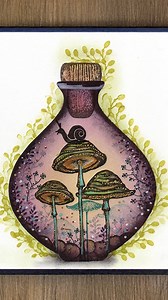 Using both the positive and negative of a sticker stencil, you can create a dreamy, magical scene ✨. In this demonstration, Tracey showcases how to use our sticker stencils alongside Kuretake, Elements, and more. Watch as she builds a captivating scene inside a bottle, using both stencil layers to craft a stunning inside-and-outside world of creativity ✨. The full tutorial was shared on our website which you can find by following this link - https://www.laviniastamps.com/snailcap-remedy-in-a-pot