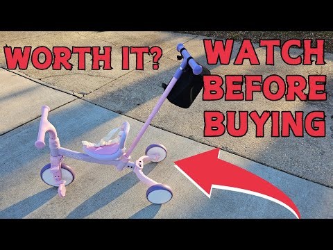 MUST WATCH!! Full Demo - How To Use - 5 different ways - Kids Tricycle