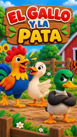 🐓🦆🎶 ¡EL GALLO Y LA PATA! 🎶🦆🐓 Una canción infantil llena de diversión, música y animalitos. 💕✨ ¡El gallo y la pata vuelven a cantar y bailar juntos! 🐓💃🦆#viral #abejitachiquitita #fyp #cancionesinfantiles #fypシ