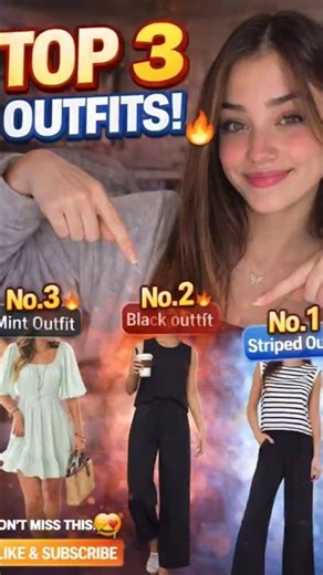 Top 3 Trending Outfits 🔥 You Need Right Now! 😍