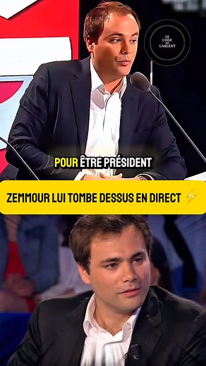 14K views · 4.5K reactions | ZEMMOUR LUI TOMBE DESSUS EN DIRECT ⚡ Sur le plateau des Grandes Gueules en 2022, Éric Zemmour a violemment recadré Charles Consigny. Une passe d’armes électrique qui a laissé le studio sous tension. #Zemmour #Consigny #LesGrandesGueules | Le code de l’argent | Facebook