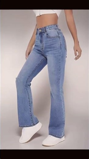 Slimming High Waist Jeans UK - UK Ftfmarket net #fashion #ftfmarket #lifeisbutadream #jeansfashion