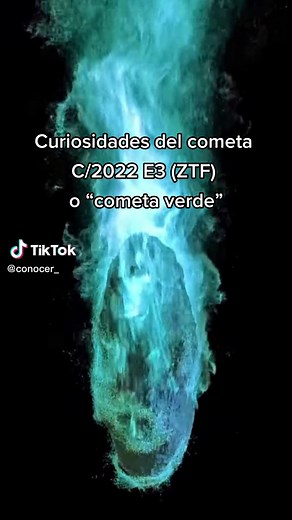 Cometa C/2022 E3 (ZTF): Observa el cometa verde