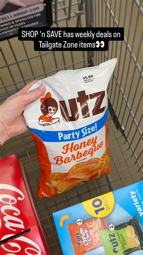 Come shop with me at the SHOP ‘n SAVE Tailgate Zone and grab all your game-day essentials, from snacks to drinks and everything in between! While you're there, don’t forget to enter the Tailgate Zone Giveaway for your chance to WIN the ultimate tailgate setup. 🔥🏈 | SHOP 'n SAVE