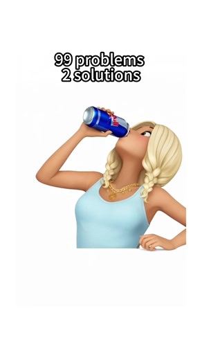99 problems,two ways out 😜🎀#airpouch #fyp #redbull #zar #nosugar | 99 problems 1 solution