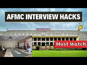 Everything For AFMC Interview | AFMC 2024