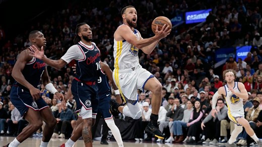 Curry inspires Warriors to play-in win over Clippers