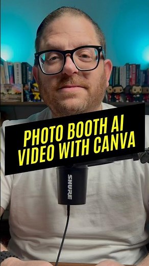 Create a Photo Booth Video in Canva using AI #canva