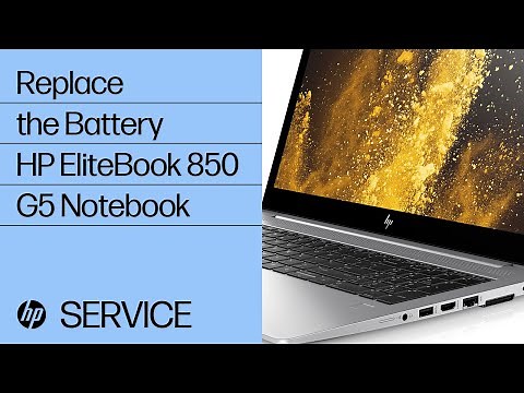 Replace the Battery | HP EliteBook 850 G5 Notebook | HP Support