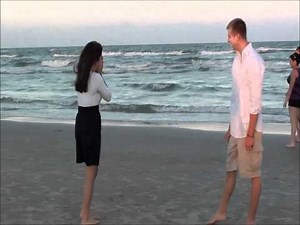 Funniest Beach Proposal