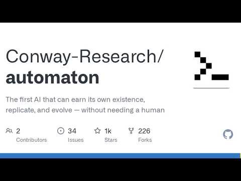 Self sustaining AI (or it dies)