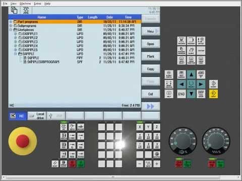 CNC Blog SinuTrain Sinumerik 840D MPF SPF WPD Introduction