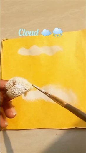 Easy Cloud Painting for Beginners | Step by Step
