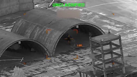 US releases video showing strike on Iran’s Shiraz airbase