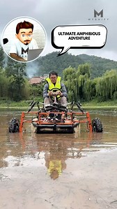 Built for Land, Born for Water – The Ultimate Amphibious Adventure!😲 | Myshify