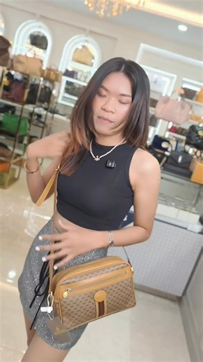 1.4K views |  GUCCI — Ophidia GG Supreme Small Messenger Bag...