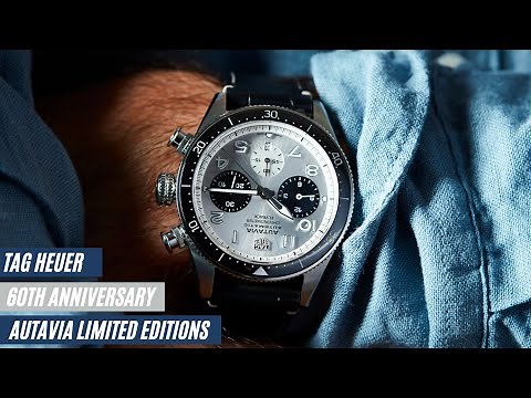 All of TAG Heuer's 2022 Autavia watches in one big video. The panda 🐼, the stealth chrono & GMT