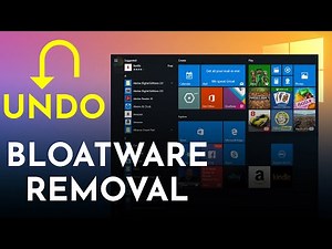 How to Add Bloatware Back ?! | Undo Bloatware Removal