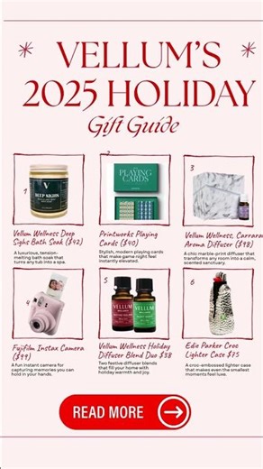 Vellum's Holiday Gift Guide