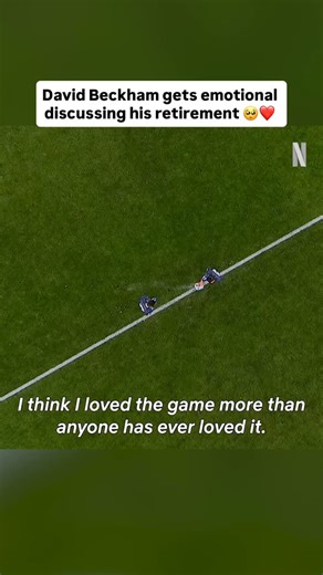 “I loved the game more than anyone.” David Beckham discusses his final, emotional moments as a professional footballer and when he knew it was time to walk away from the game. 📺 Beckham #DavidBeckham #PremierLeague #InterMiami #PSG #ManchesterUnited | NetflixSports