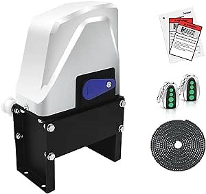 Amazon.com: TOPENS CK1100 Automatic Sliding Gate Opener Chain Drive Electric Gate Motor for Heavy Driveway Slide Gate Up to 2800 Pounds, Security Gate Operator AC Powered with 20ft Roller Chain and Remote Control : Tools & Home Improvement