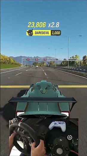 Driving pagani car in forza with logitech 920 #forzahorizon5 #pagani #gaming #logitechg920 #all
