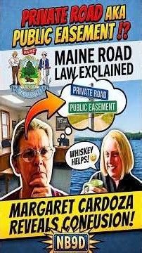 PRIVATE ROAD AKA PUBLIC EASEMENT ⁉️ Margaret Cardoza Reveals Abandoned & Discontinued Road Confusion