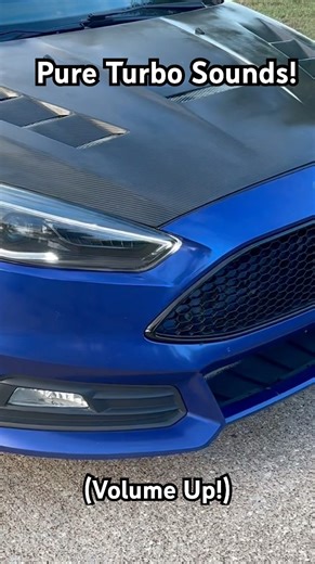 Ford Focus ST Turbo blowoff valve, tune, and exhaust. | PURE SOUND | #exhaust #779 #turbo #boosted