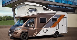 Futuristic concept camper inspires two-story RV with inflatable pop-up