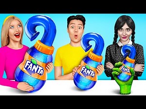 Big vs Medium vs Small Food Challenge | Funny Situations with Sweet by X-Challenge