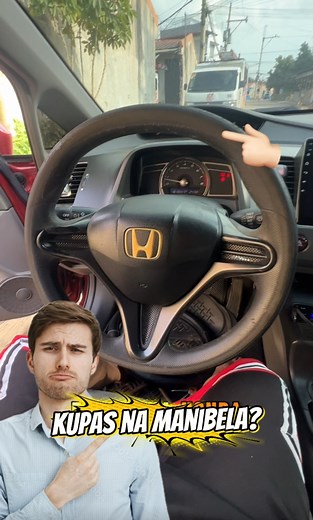 Honda FD Steering wheel Before and after Restoration ( ReUpholstery ) Via Walk in From: Baguio #Honda | Noy Upholstery Service