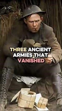 Three Ancient Armies That Vanished