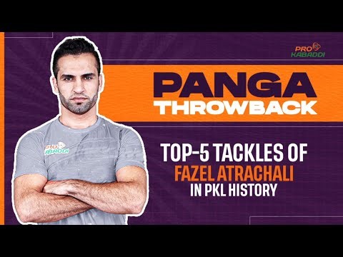 Top 5 tackles of Sultan Fazel Atrachali in Pro Kabaddi history