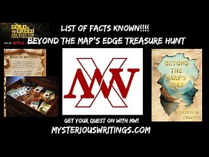 New Facts Known!! Justin Posey Treasure Hunt Beyond the Map's Edge #goldandgreed #beyondthemapsedge