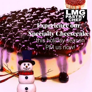 LMG Pastry Chef’s Premium Cheesecakes are ready to be shared with love come the holiday season! PM us to preorder. Only 1,600 Pesos per whole Cake! Assorted I ❤️ NY! cheesecake may be topped with a mix of Blueberry, Strawberry and Cherry! Last Pickup Date before Christmas is on Dec 23! | LMG Pastry Shop | Facebook