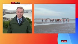 88K views · 1.6K reactions | More than 1,100 migrants arrived in the UK after crossing the English Channel on Saturday, the highest number recorded on a single day so far in 2025. On #BBCBreakfast Simon Jones had the latest from Dover https://www.bbc.co.uk/news/articles/clyqze17q9do | BBC Breakfast | Facebook