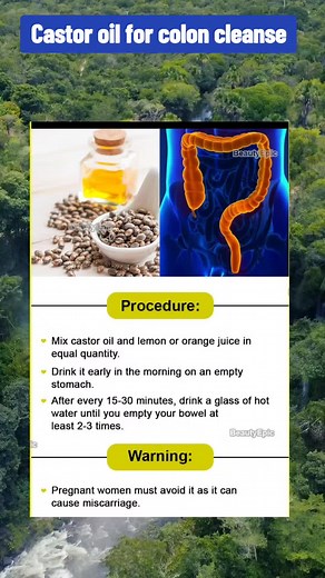 Benefits of Castor Oil for Healing and Colon Cleanse
