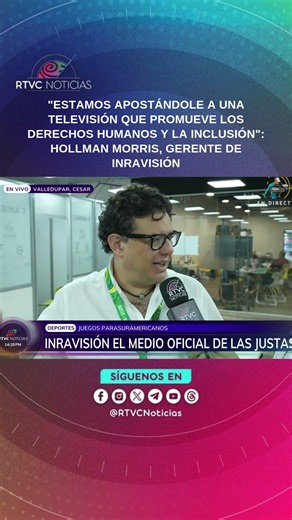 "Estamos apostándole a una televisión que promueve los DD.HH. y la inclusión": Hollman Morris