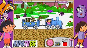 DORA AVENTUREIRA | UMA AVENTURA NO TREM | JOGOS COM EPISÓDIOS COMPLETOS | DORA GAMES | KIDS TV BR