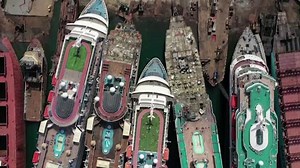 Ship dismantling booms after COVID-19 crushes sector