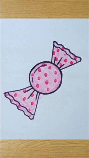 How to draw and color candy 🍬| drawing for beginners ✨ #shortsviral #drawing # #art